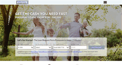Desktop Screenshot of personalloanplace.com
